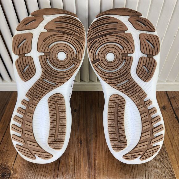 Brooks Glycerin GTS 21 StealthFit Womens Sz 7.5 White Running Shoes 1204111B135 - Picture 7 of 9